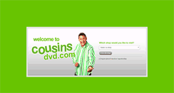 Desktop Screenshot of cousinsdvd.com